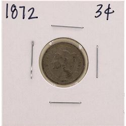 1872 Nickel Three Cent Piece Coin