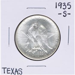 1935-S Texas Independence Centennial Commemorative Half Dollar Coin