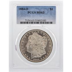 1884-O $1 Morgan Silver Dollar Coin PCGS MS63