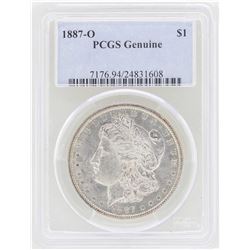 1887-O $1 Morgan Silver Dollar Coin PCGS Genuine