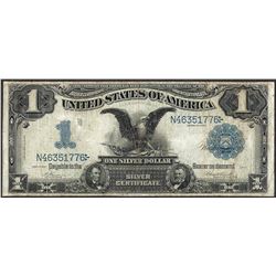 1899 $1 Black Eagle Silver Certificate Note