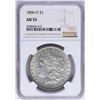 Image 1 : 1896-O $1 Morgan Silver Dollar Coin NGC AU55