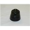 Image 1 : 1 7/8" EMERALD GREEN 36 RIB PITKIN INK - PONTIL, INTERNAL 1/2 FRACTURE