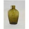 Image 1 : COVENTRY BRIGHT OLIVE GREEN-LAFAYETTE - DEWITT CLINTON PINT FLASK - GI-80, MINOR HIGH POINT WEAR