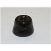 Image 1 : 1 3/4" 36 RIB PITKIN INK (SWIRLS TO RIGHT) OLIVE GREEN W/ PONTIL - COVILL #1160