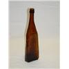 Image 1 : 12 3/4" "THE GREAT CALDWELLS HERB BITTERS, AMBER W/ IRON PONTIL