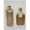 Image 1 : (2) BOTTLES 6 1/2" L.F. ATWOODS JAUNDICE BITTERS CLEAR W/ LABEL & 5 1/2" PONDS EXTRACT OF HAMAMELIS 
