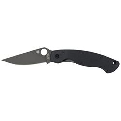 SPYDERCO MILITARY MODEL BLACK BLADE