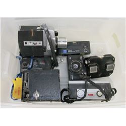 ESTATE FLAT OF VINTAGE CAMERAS