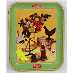VINTAGE METAL COCA-COLA TRAY