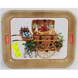 VINTAGE METAL COCA-COLA TRAY