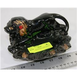 1950'S MID CENTURY LION ASHTRAY