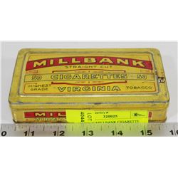 ANTIQUE MILLBANK CIGARETTE TOBACCO TIN