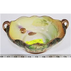 ANTIQUE PORCELAIN NIPPON SERVING BOWL
