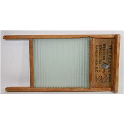 ANTIQUE CANADIAN MADE WASHBOARD