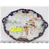 Image 1 : ANTIQUE HAND PAINTED JAPANESE GEISHA PLATE