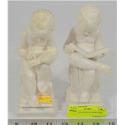 ITALIAN STATUES OF SCHOLARS