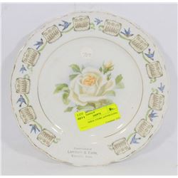 1916 GENERAL STORE ADVERTISING PLATE