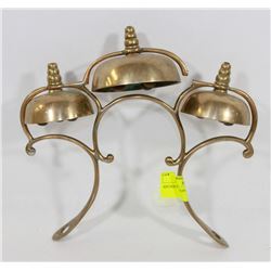 ANTIQUE BRASS SLEIGH BELLS