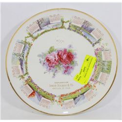 1910 GENERAL STORE ADVERTISING PLATE