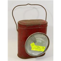 VINTAGE BATTERY LAMP
