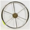 Image 1 : SHIP WHEEL, CHROME 6 SPOKE 16'