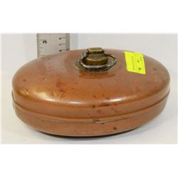 GERMAN WW2 METAL HOT WATER BOTTLE