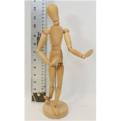 VINTAGE WOOD ROBOT MAN