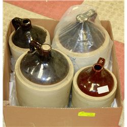 LOT OF 4 VINTAGE JUGS