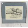 Image 1 : VINTAGE NAKUSP STERNWHEELER FRAMED PRINT