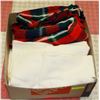 Image 1 : BOX OF VINTAGE WOOL BLANKETS