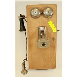 ANTIQUE WALL PHONE EARLY 1900S.