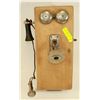 Image 1 : ANTIQUE WALL PHONE EARLY 1900S.