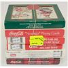 Image 1 : COLLECTION OF VINTAGE COCA COLA PLAYING CARDS