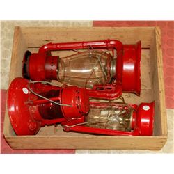 VINTAGE WOOD BALLANTINE CRATE FULL OF VINTAGE