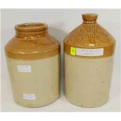 PAIR OF VINTAGE POTTERY