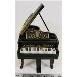 NEW HEAVY GRAND PIANO PIGGY BANK,