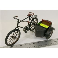 ANTIQUE INSPIRED BIKE WITH SIDE CAR