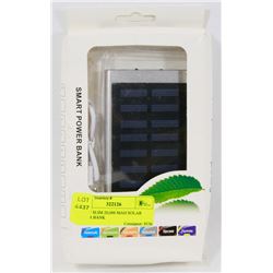1- NEW SLIM 20,000 MAH SOLAR POWER BANK