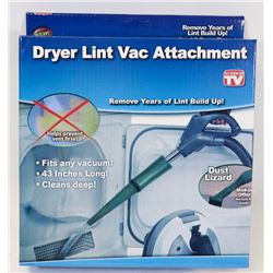 NEW DRYER LINT VAC ATTACHMENT