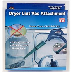 NEW DRYER LINT VAC ATTACHMENT