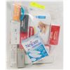 Image 1 : BAG OF ASSORTED ADHESIVE BANDAGES AND MORE