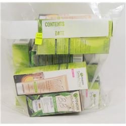 BAG OF ASSORTED SKIN CREAMS