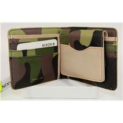 NIXON VIP BI-FOLD WALLET NATURAL
