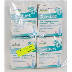 4 PACKS OF QUIETUDE MILD SLEEPING DISORDER