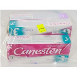 BAG OF ASSORTED CANESTEN CREAM