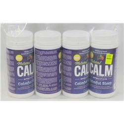 4 TUPS OF NATURAL CALM SLEEP AID DRINK MIX