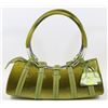 Image 1 : SNAKESKIN STYLE PURSE (GREEN)