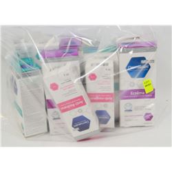 BAG OF ASSORTED DERMAKALM SKIN CREAMS