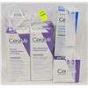 Image 1 : BAG OF ASSORTED CERVE SKIN CREAMS